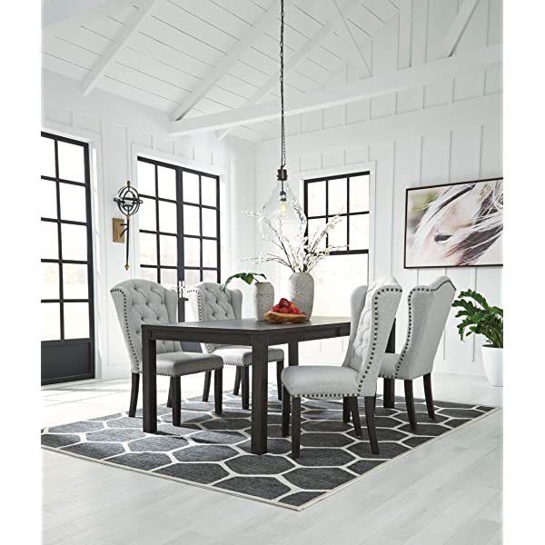 Signature Design by Ashley Jeanette Dining Room Chair, Linen