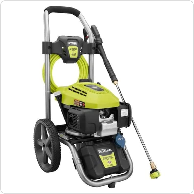 3100 PSI 2.3 GPM Cold Water Gas Pressure Washer with Honda GCV167 Engine