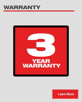 3 Year Warranty