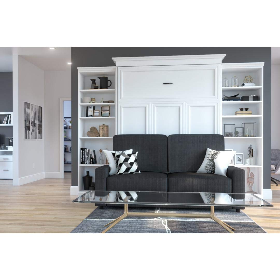 【Furniture】Versatile Collection, Queen Murphy Bed, Two Storage Units and a Sofa (115" )