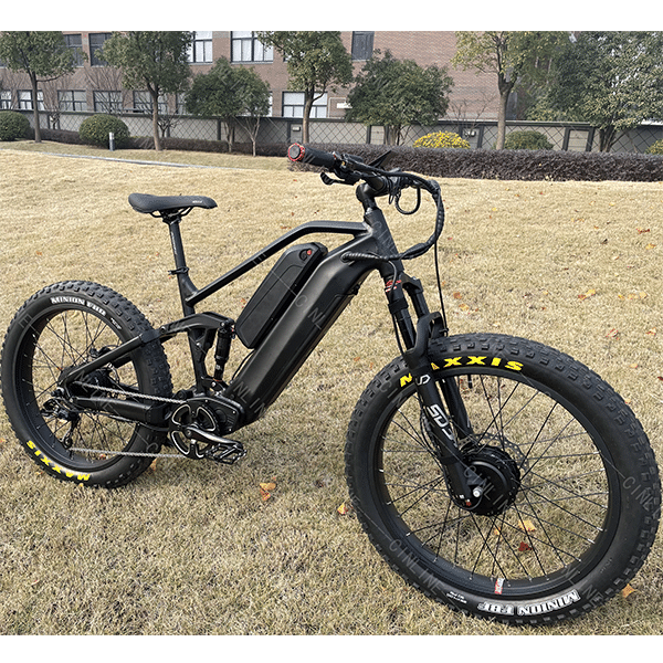 Bike electric bicycle 48V 1500w Electric Mountain Bikes for Adults Fat Tire dual battery 26x4.0