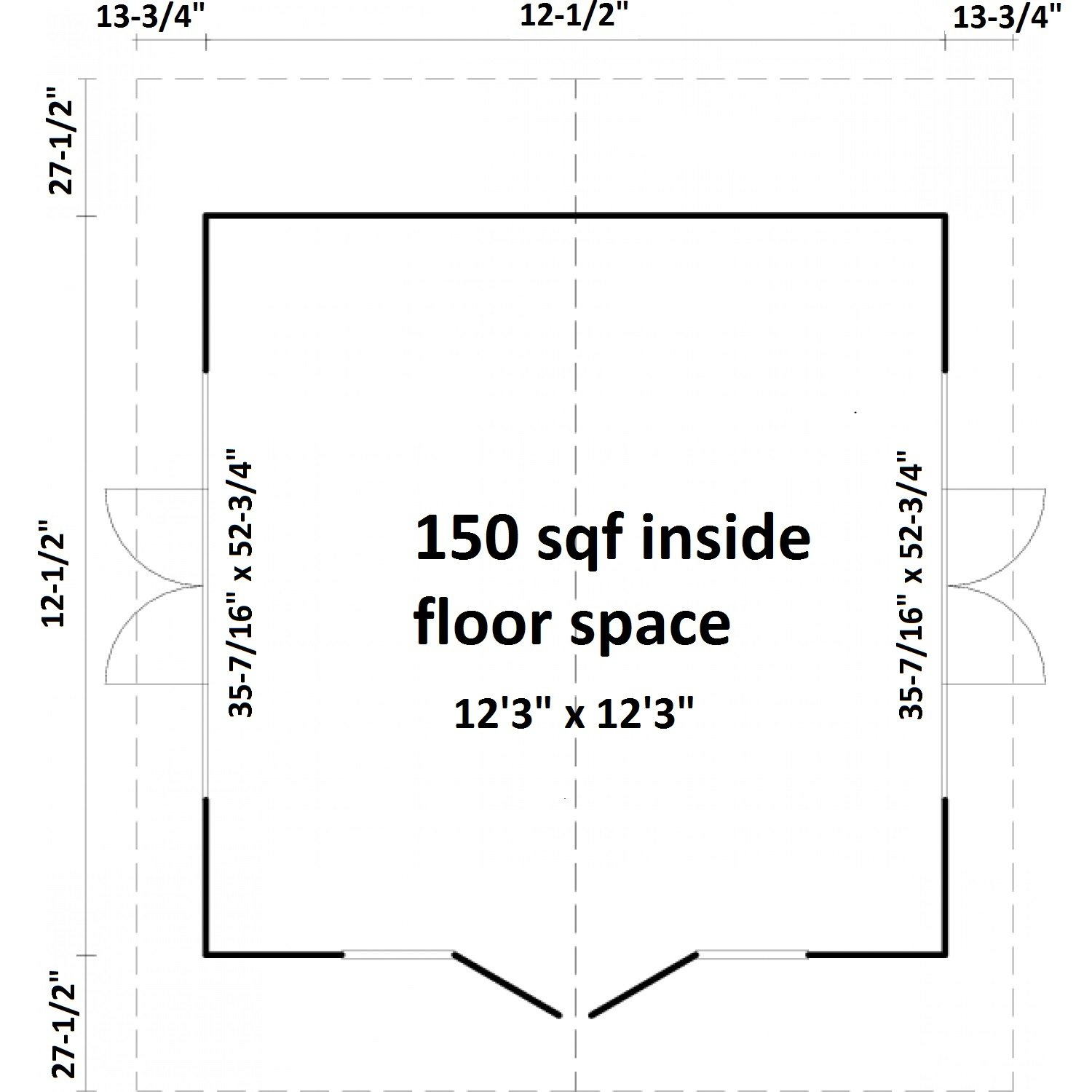 【Home&Garden】Summerlight | 150 SQF Cabin Kit