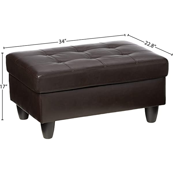 Beverly Fine Funiture Sectional Sofa Set, 92A White