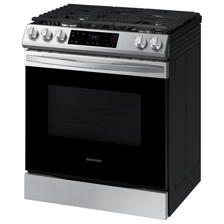 Smart Kitchen Range 30" 6 cu. ft. Smart Slide-In Gas Range