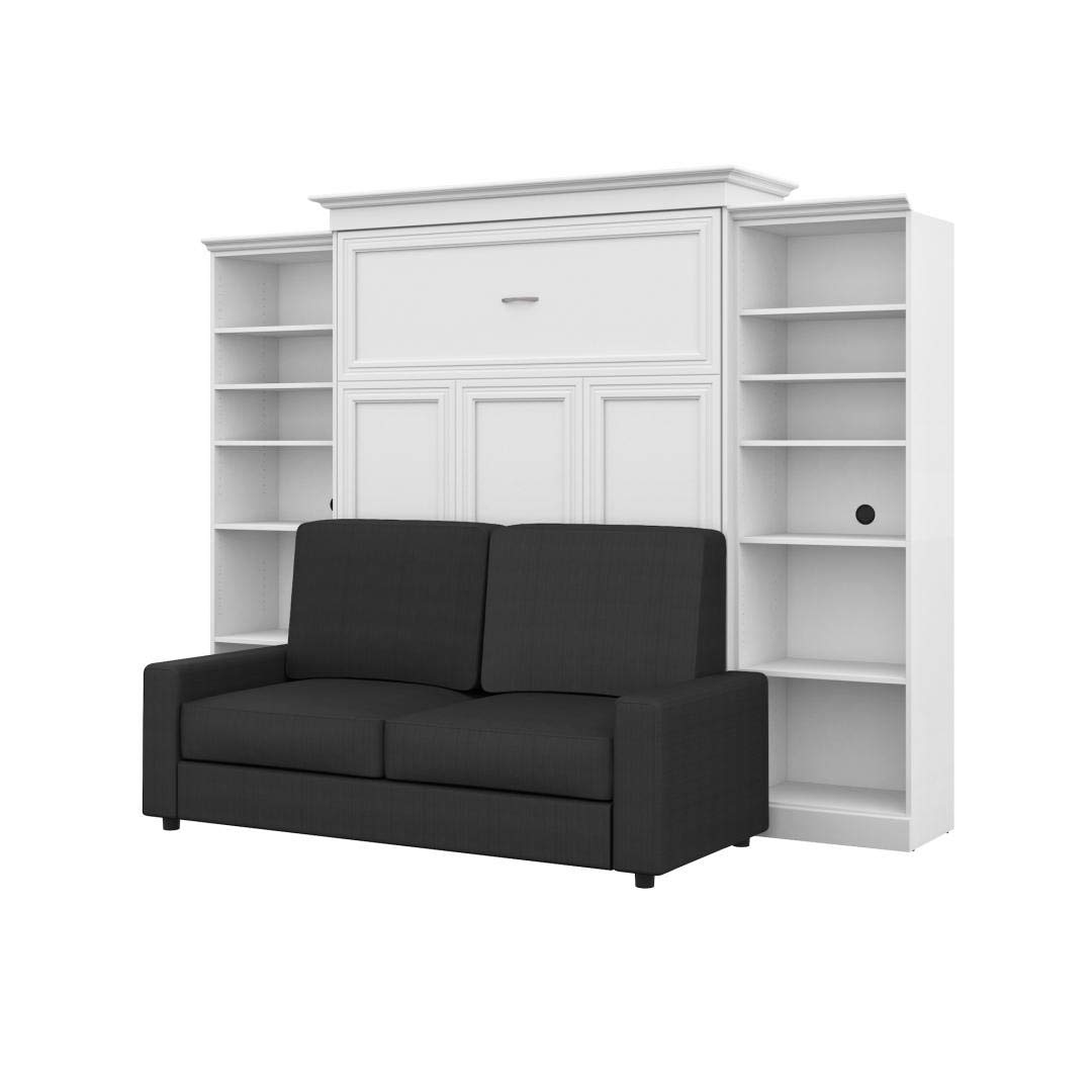 【Furniture】Versatile Collection, Queen Murphy Bed, Two Storage Units and a Sofa (115" )