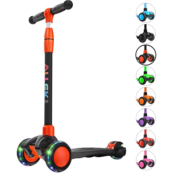 Allek Kick Scooter B03, Lean 