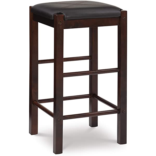 Linon Black 3 Piece Faux Marble Tavern Set