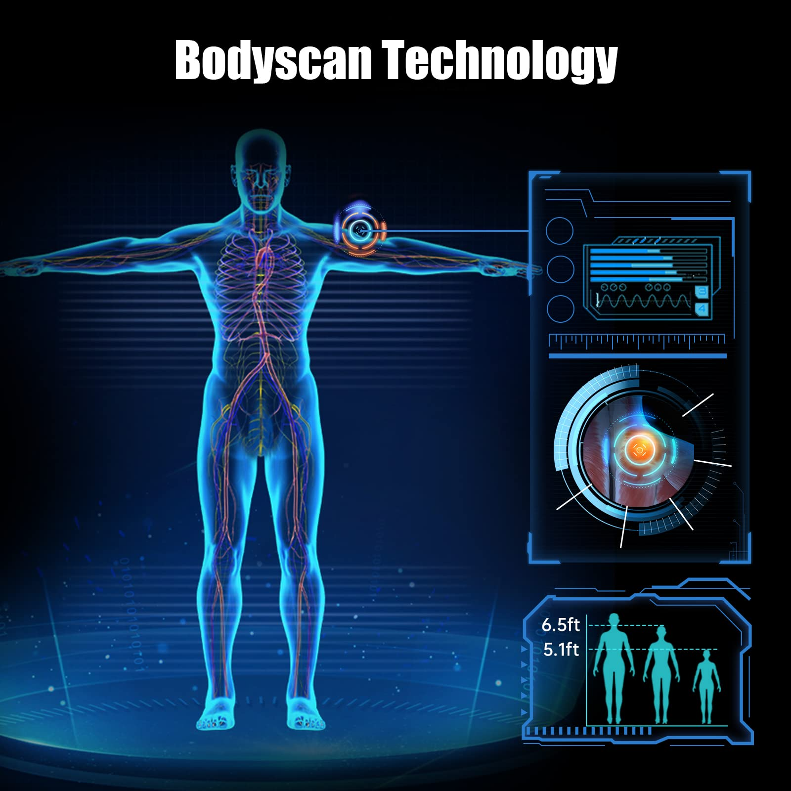 【Furniture】Real Relax Massage Chair, Zero Gravity SL Track Massage Chair, Full Body Shiatsu Massage Recliner