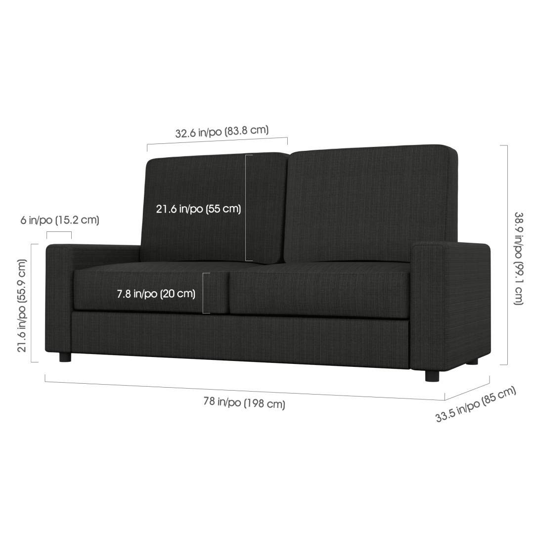 【Furniture】Versatile Collection, Queen Murphy Bed, Two Storage Units and a Sofa (115