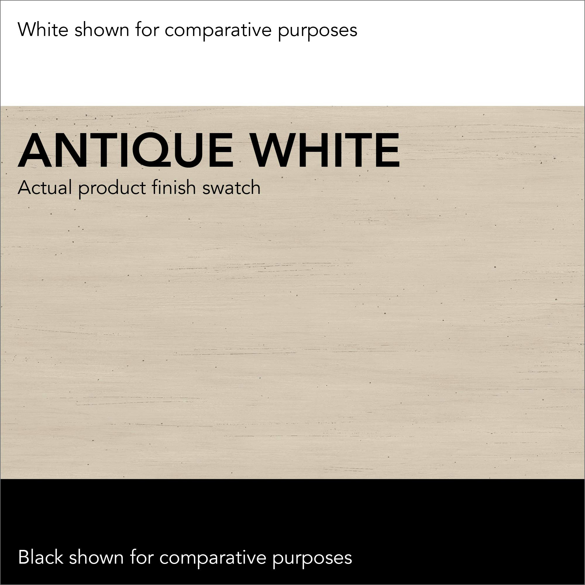 【Furniture】Fairview L Shaped Desk with Hutch, Bookcase and Lateral File Cabinet in Antique White