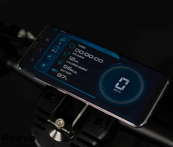 2023 Hubless E-Bike Reevo Ultimate Security, Smart Features, 37-Mile Range