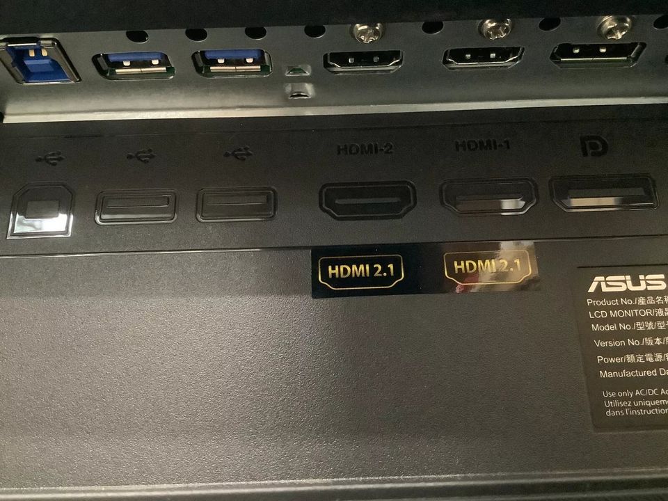 ASUS ROG Swift 32 inches 4K HDR 144Hz DSC Gaming Monitor (PG32UQX)