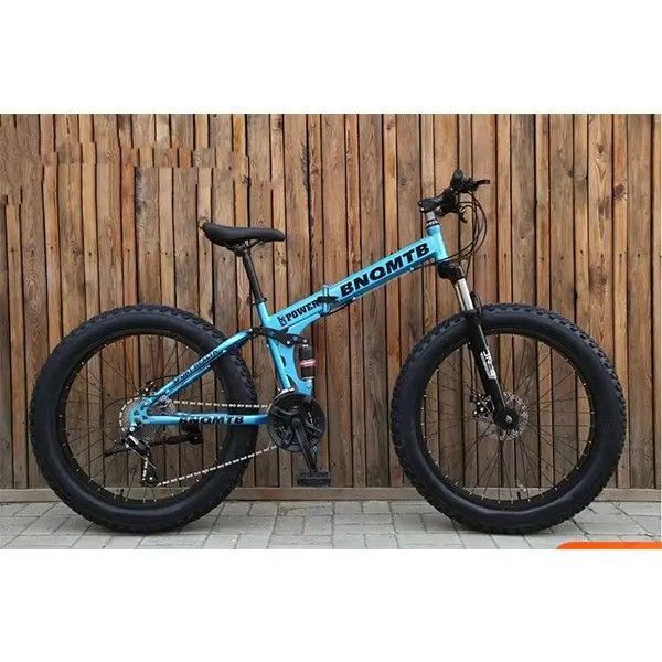 24 inch double disc brake shock absorption off-road mountain bike