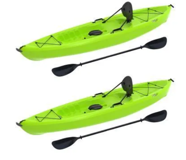 LIFETIME TIOGA 100 SIT-ON-TOP KAYAK (PADDLE INCLUDED)
