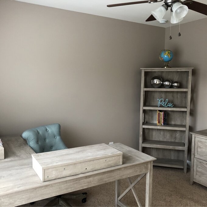 【Furniture】Veda 3 Piece Rectangular Computer Desk Office Set