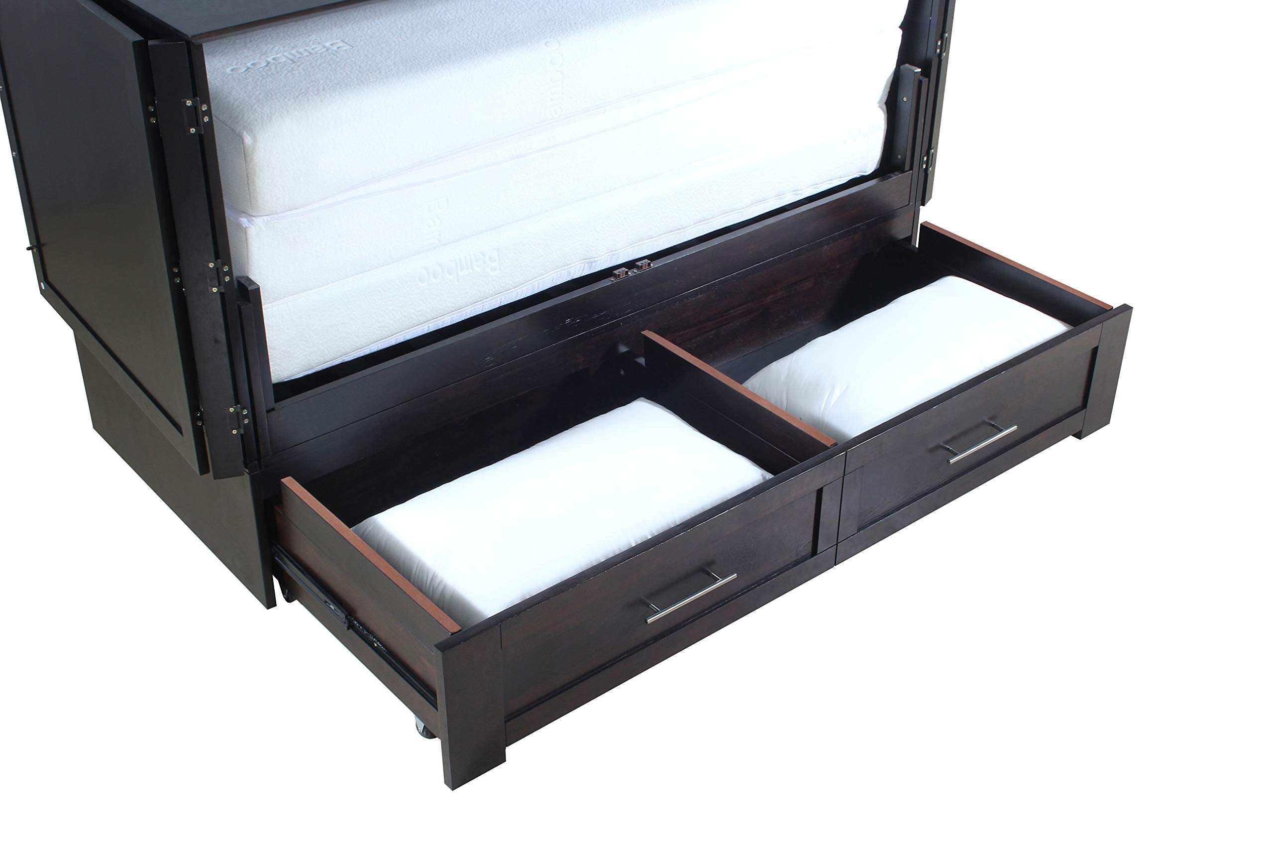 【Furniture】Daily Delight Murphy Cabinet Chest Bed with Charging Station & 6