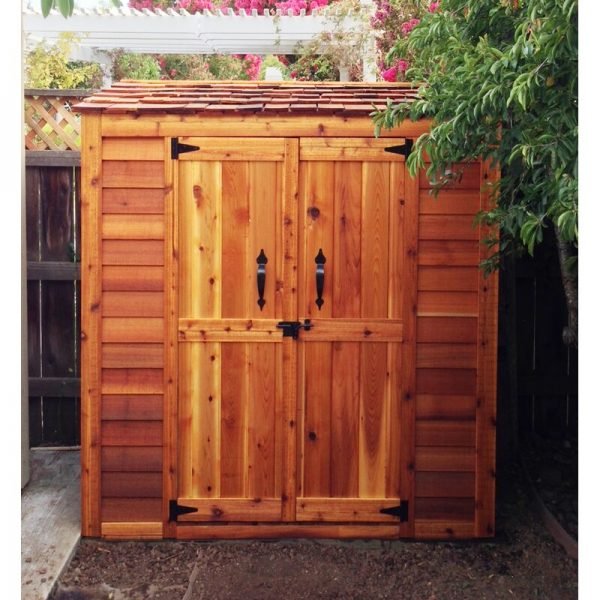 Grand Garden Chalet 6 ft. W x 3 ft. D Solid wood tool shed