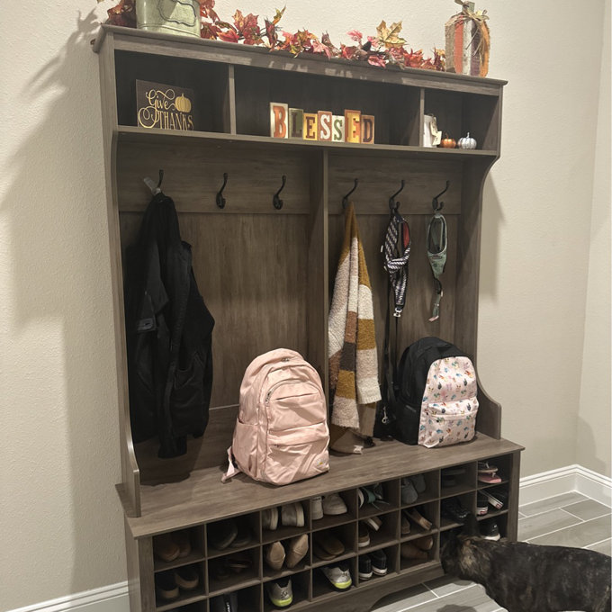 【Furniture】Gracie 60'' Wide Hall Tree with Bench