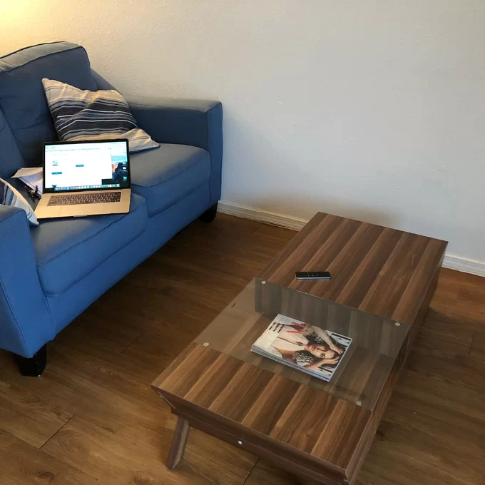 【Furniture】Soto 4 Legs Coffee Table with Storage