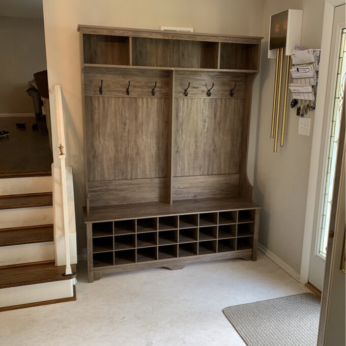 【Furniture】Gracie 60'' Wide Hall Tree with Bench