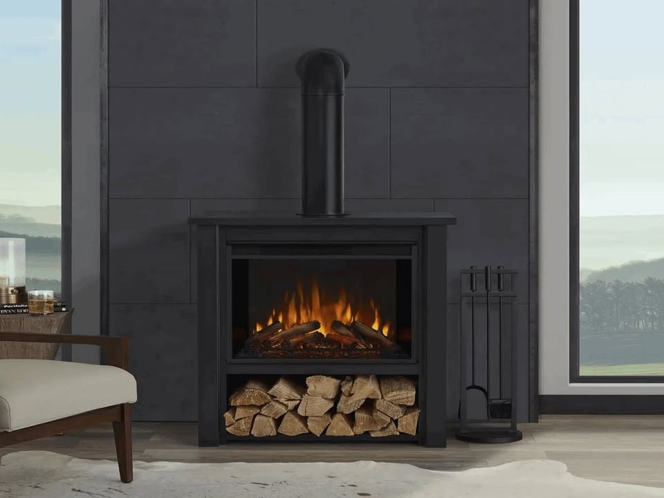 Hollis Electric Fireplace by Real Flame